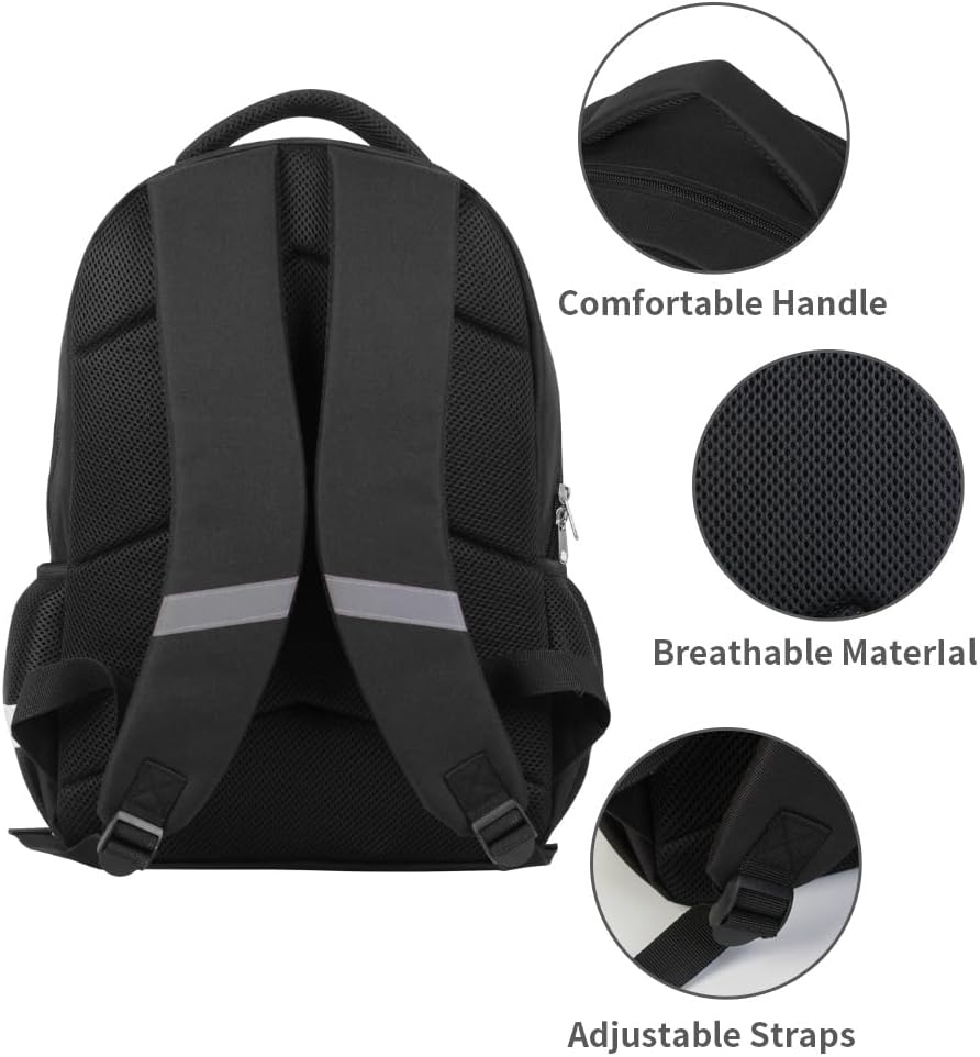 Dispalang Cool Lizard Prints School Backpack for Guy Boys Cute Animal Bagpack Personalized Satchel Patterns - Lizard12 image number 6