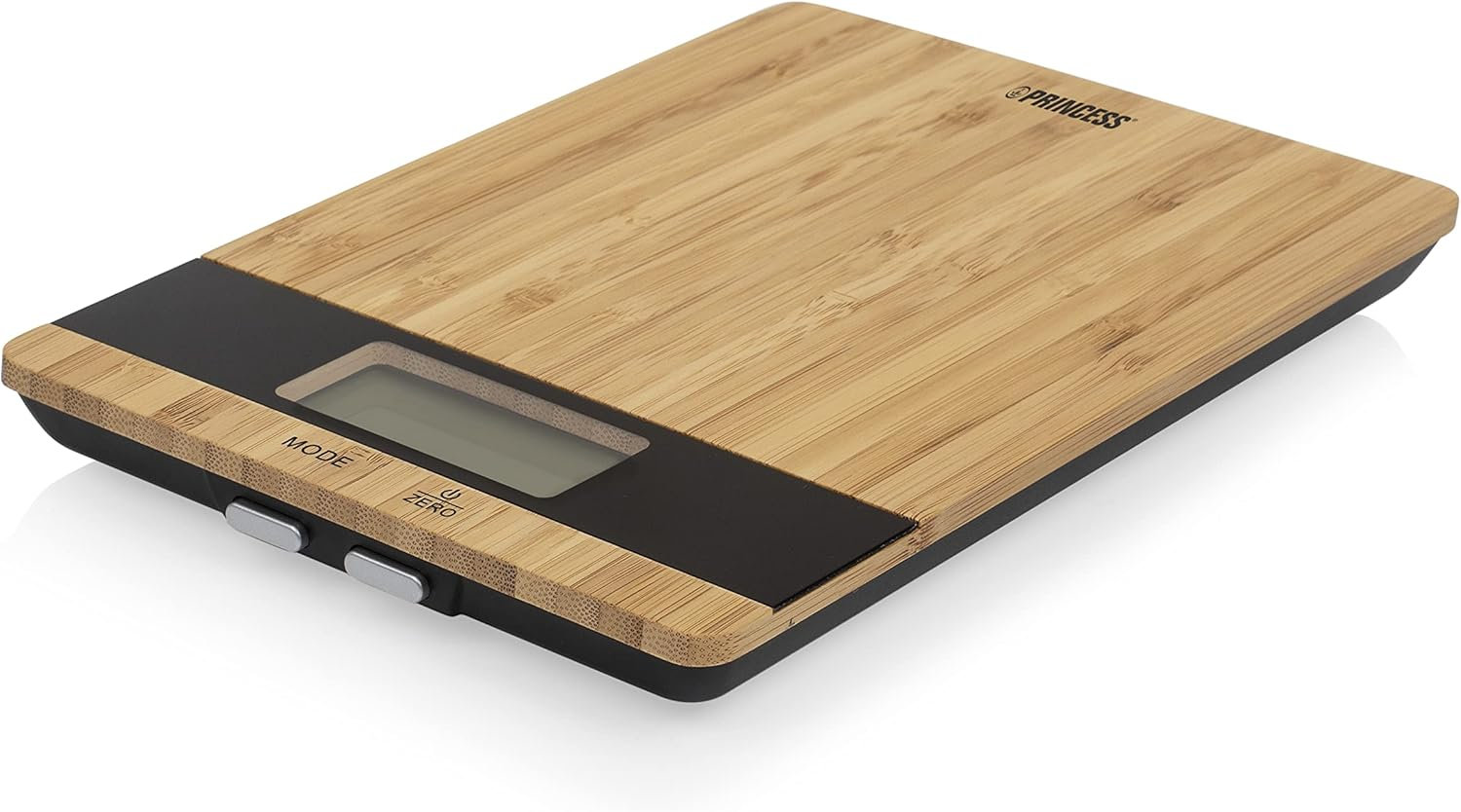 Princess 492944 Pure Kitchen Scale, 5Kg Capacity, Battery Powered, Bamboo image number 6
