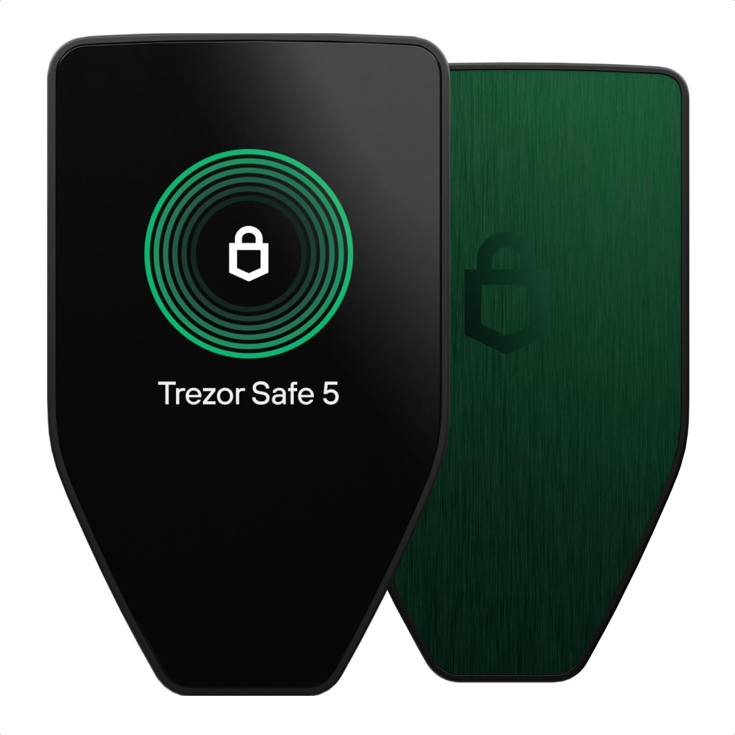 Trezor Safe 5 - Crypto Hardware Wallet with Secure Element & Passphrase, Color Touchscreen, Haptic Feedback, Bitcoin Security, Supports 1000S Coins & Tokens, Quick & Simple Setup (Black Graphite)