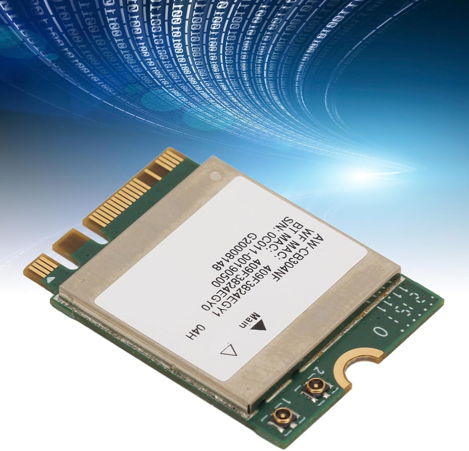 RTL8821CE Network Card, 433Mbps M.2 NGFF Network Adapter, BT4.2 Wifi Network Ethernet Adapter for 7 8 10 image number 3