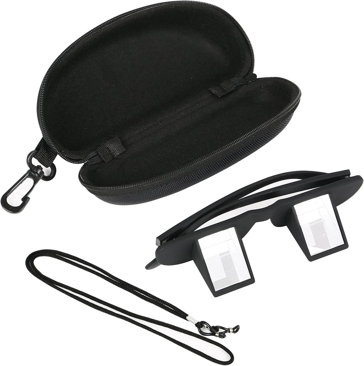 Rock Climbing Belay Glasses, High Definition Lightweight Belaying Glasses with Storage Bag, PC Frame Portable Belayer Glasses for Mountaineering image number 3