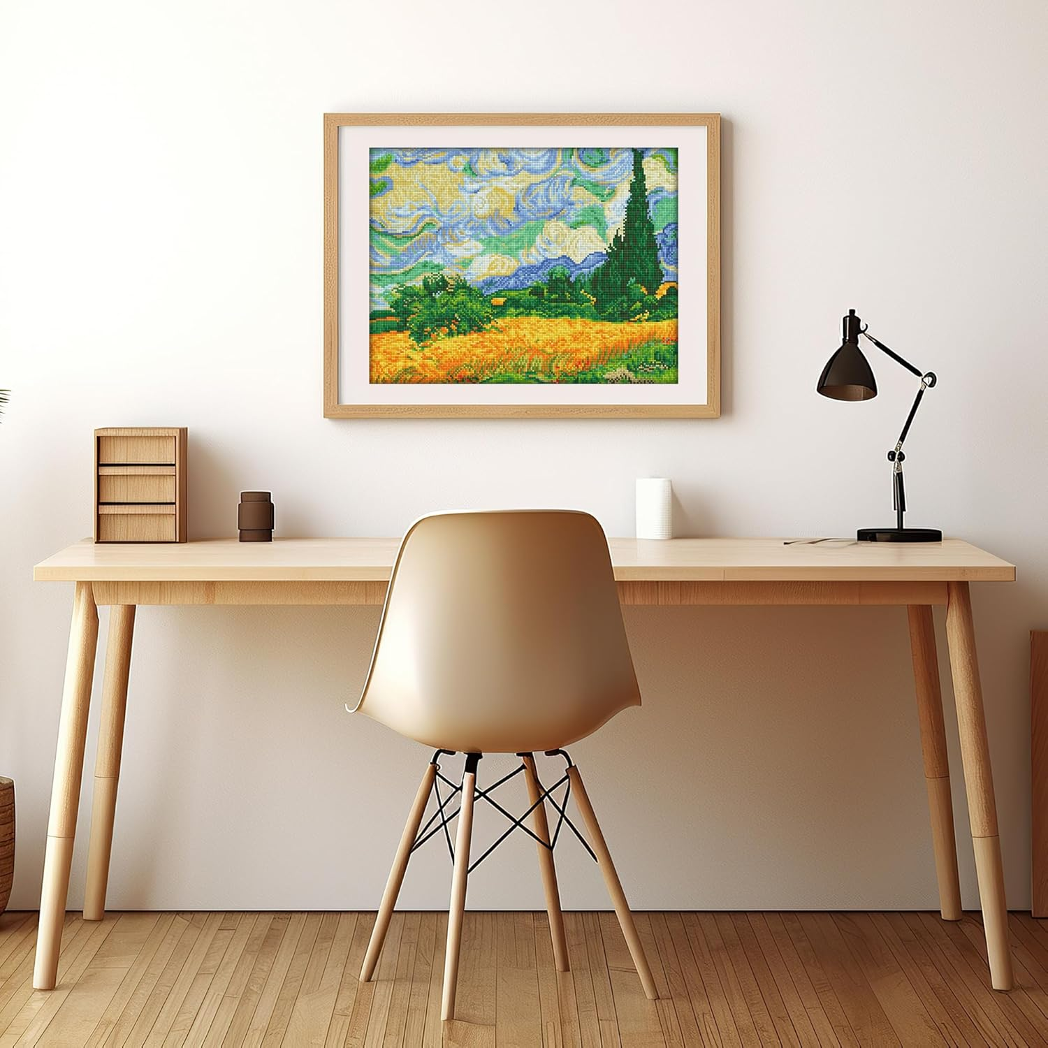 DIAMOND DOTZ DIAMOND DOTZ Wheat Fields (Van Gogh) - 50.8 X 39CM image number 3