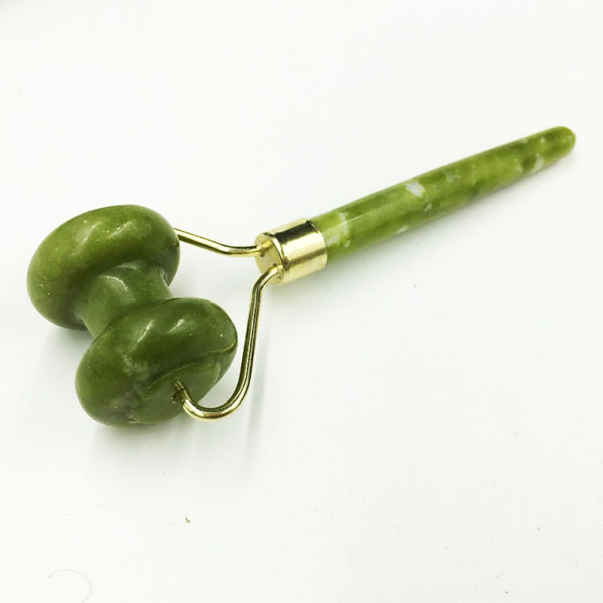 LIFKOME Jade Roller Face Massager and Skin Care Massage Tool, Dual-Head Natural Jade Stone Facial Roller for Face and Neck Massage, Portable Beauty Tool for Facial Lifting and Skin Rejuvenation image number 5