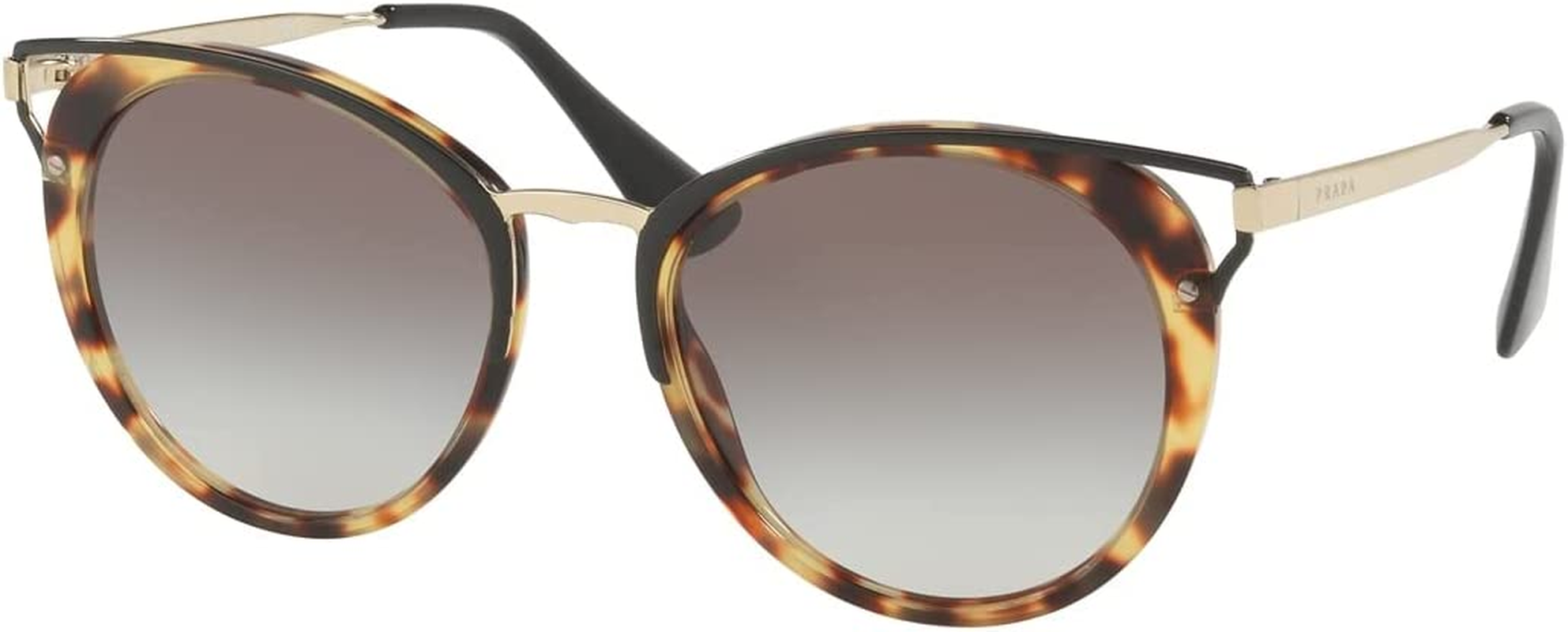 Prada PRADA WANDERER EVOLUTION SPR 66TS BLONDE HAVANA/GREY SHADED Women Sunglasses