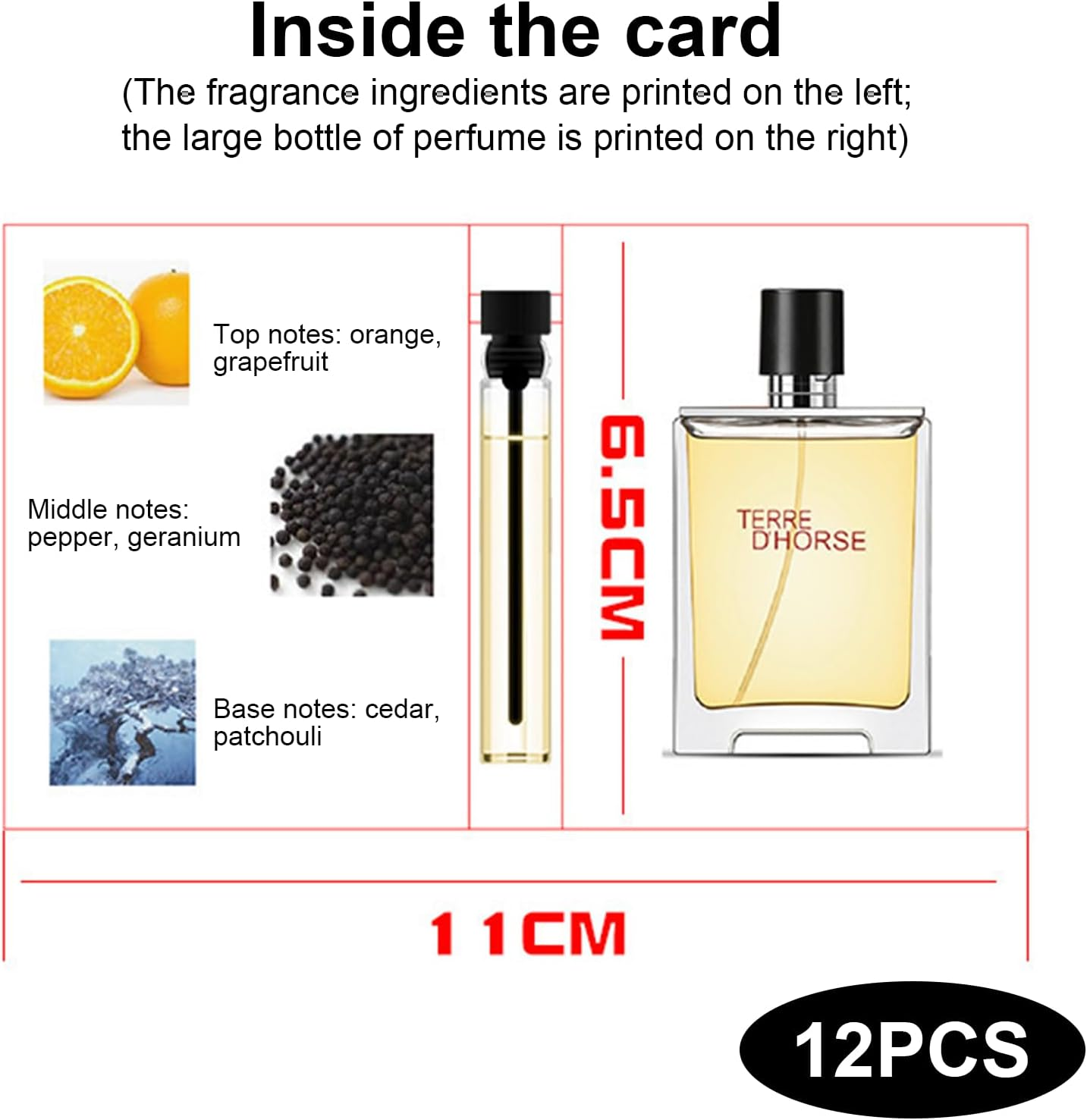 12Pack Mens Cologne Sampler Sets, a Variety of Fragrances Cologne Samples for Men,Perfume Samples, Suitable for Everyday Life, Going Out to Travel, Dating and Other Scenes image number 5