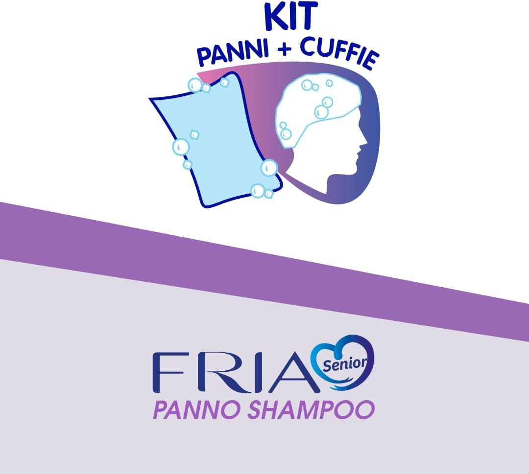 Fria Senior Shampoo Cloth Pack of 4 image number 2