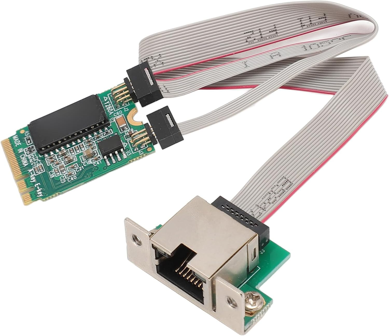 M.2 A+E RJ45 Gigabit Ethernet Card with High Performance for Single Board Computers image number 3