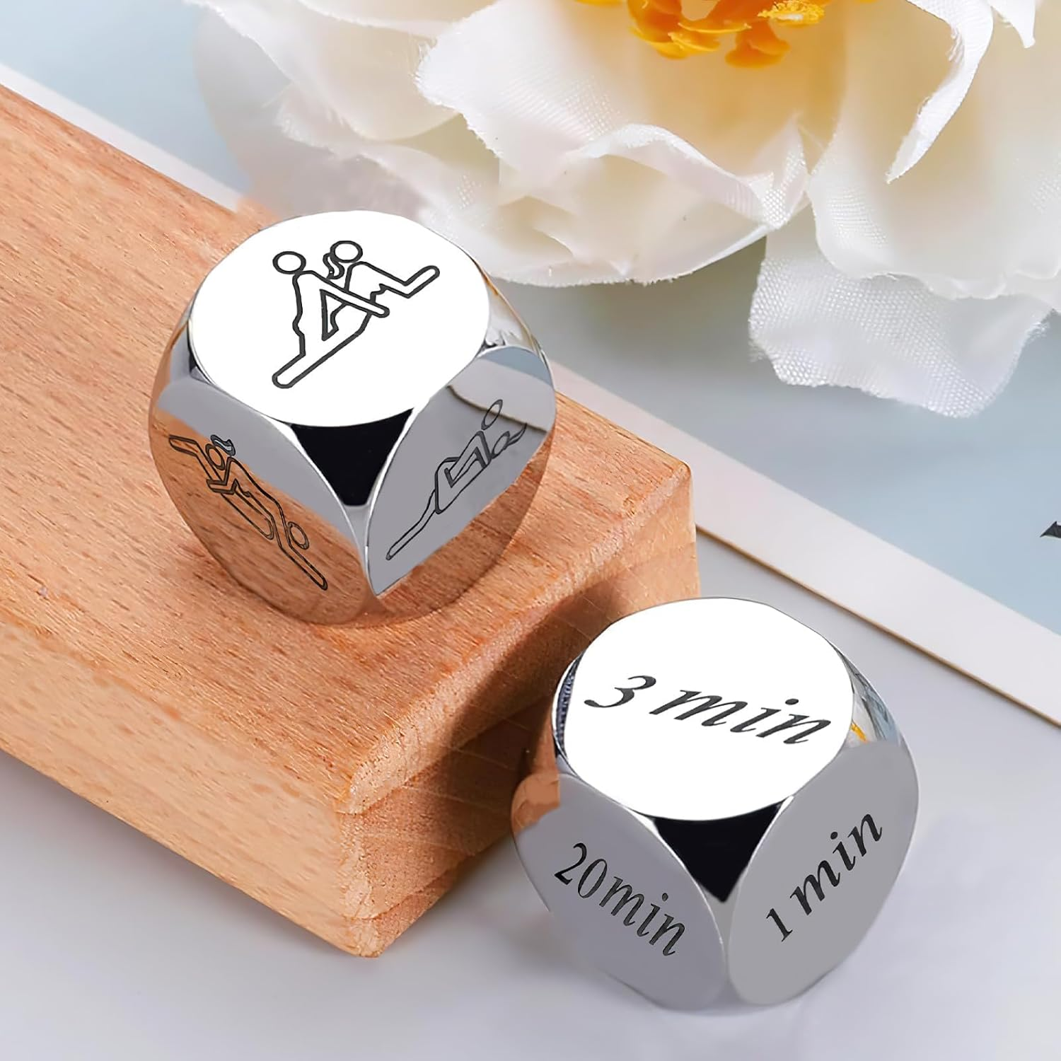 Valentines Day Gifts for Boyfriend Girlfriend 2Pcs Date Night Dice for Couplesdecision Dice Couple Gifts for Men Women Funny Couple Dice Games for Wife Husband Birthday for Her Him