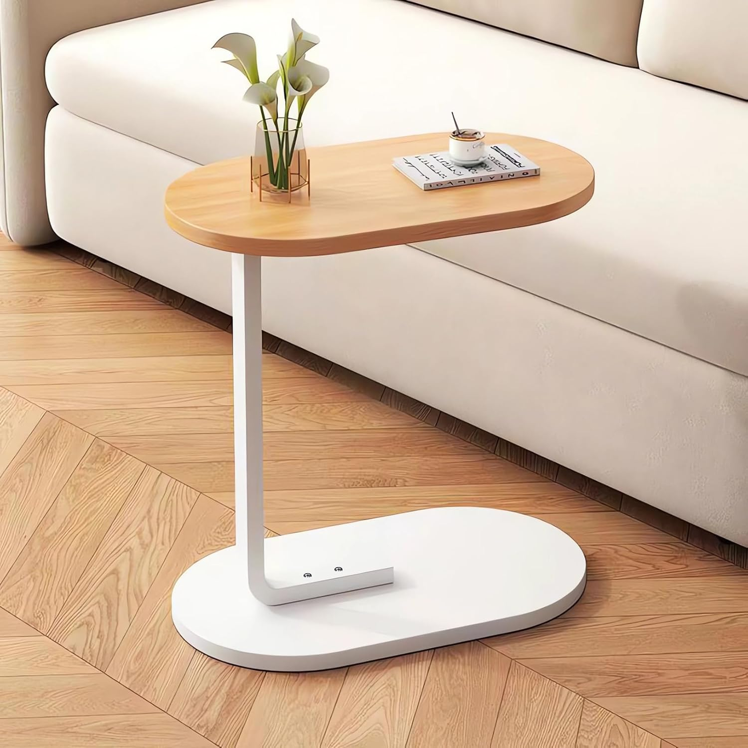 Coffee Table, Sofa Side, Bedside Table, Student Dormitory, Laptop Desk, Living Room, Bedroom, Balcony Table A80 (H Coffee) image number 2