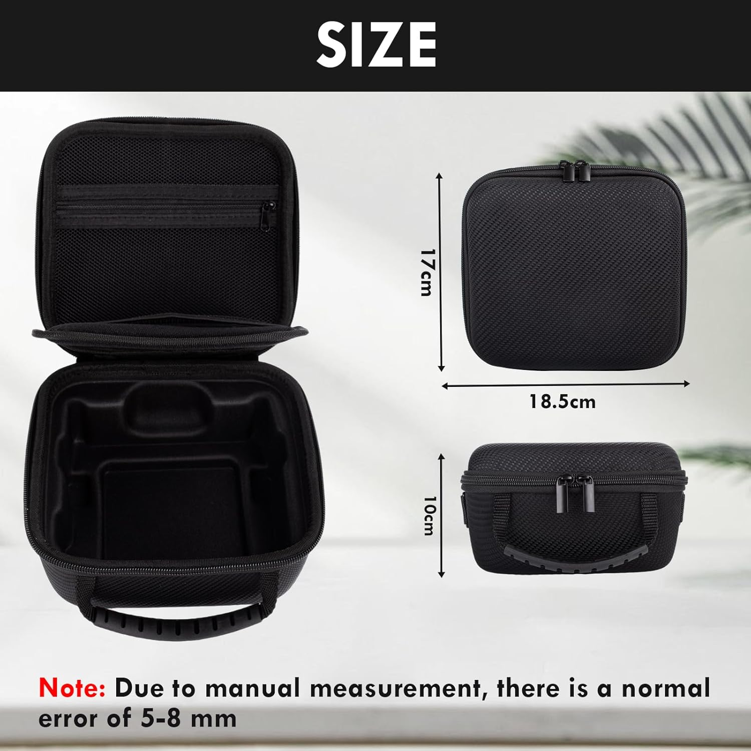 VOVMOEYA Fujifilm Wide Evo Case with Adjustable Shoulder Strap, Eva Hard Carrying Case, Camera Bag, Perfect Fit image number 1