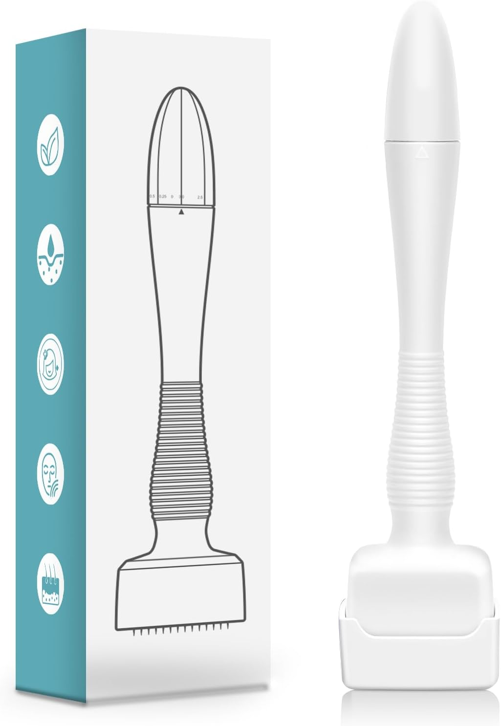 Microneedling Derma Stamp Pen, Dermastamp System, Derma Roller Alternative, at Home Skin Care Tool, 0.25Mm image number 5