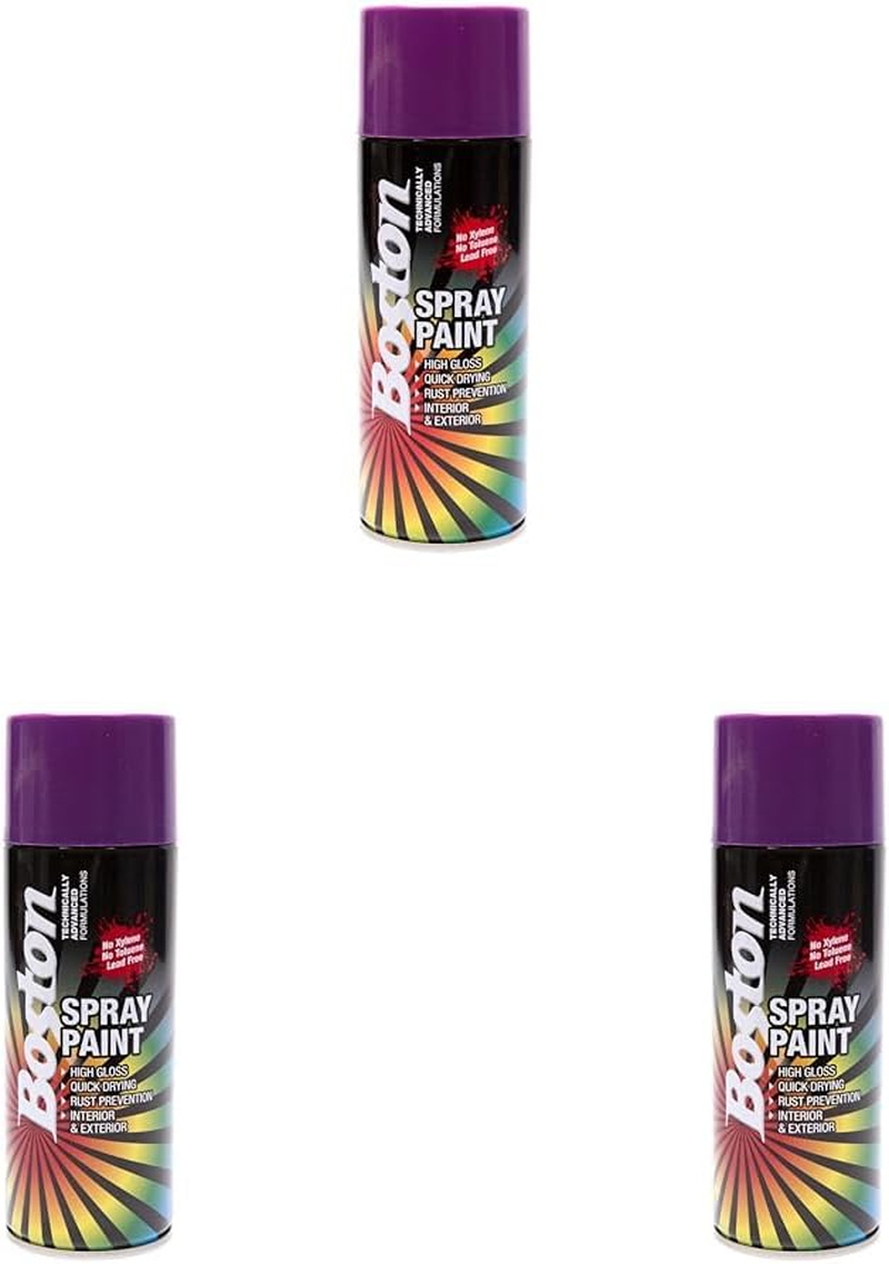 Boston Spray Paint 250 G, Plum Purple