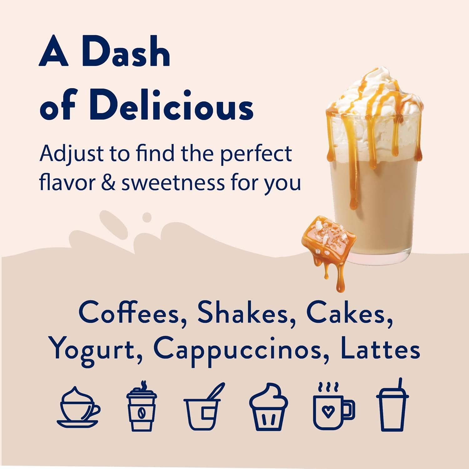 Jordan'S Skinny Syrups Salted Caramel Naturally Sweetened, 0 Calorie, 0 Sugar, No Artificial Flavors 12.7 Fl Oz