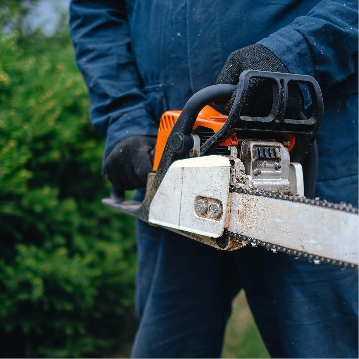 4 Pack 12 Inch Chainsaw Chain 3/8" LP Pitch .050'' Gauge 45 Drive Links Fits Dewalt, Ryobi, Craftsman, Makita and More image number 5