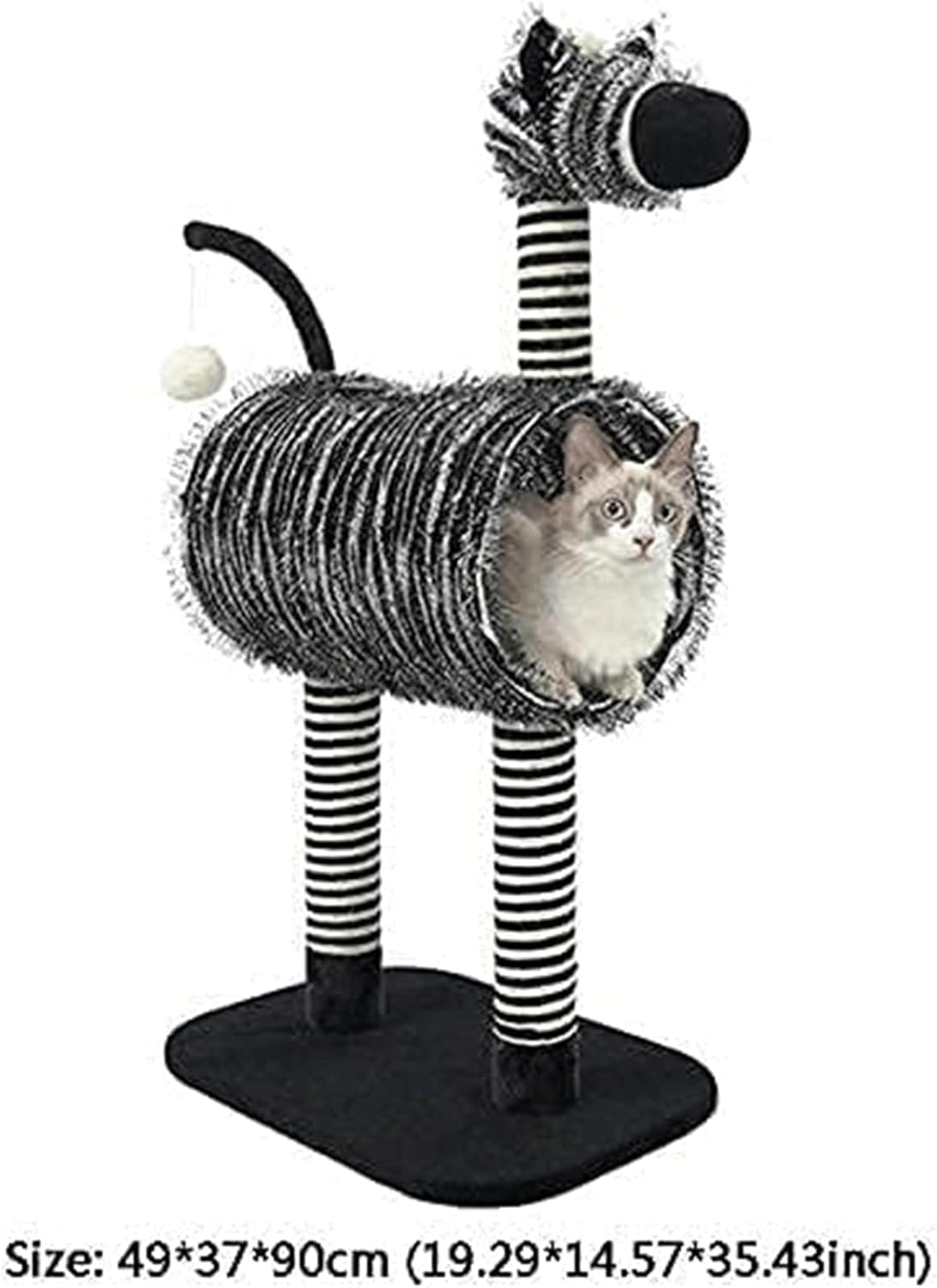 Wear-Resistant Cat Tower Scratching Post Cat Tree Four Seasons Universal Cat Condo Climbing Frame image number 5