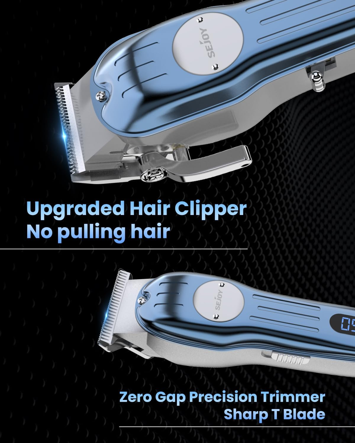 Professional Hair Clippers for Men Cordless Clippers and Trimmers Grooming Set Hair Clipper Hair Trimmer Barber Clippers Haircut Machine for Family image number 5