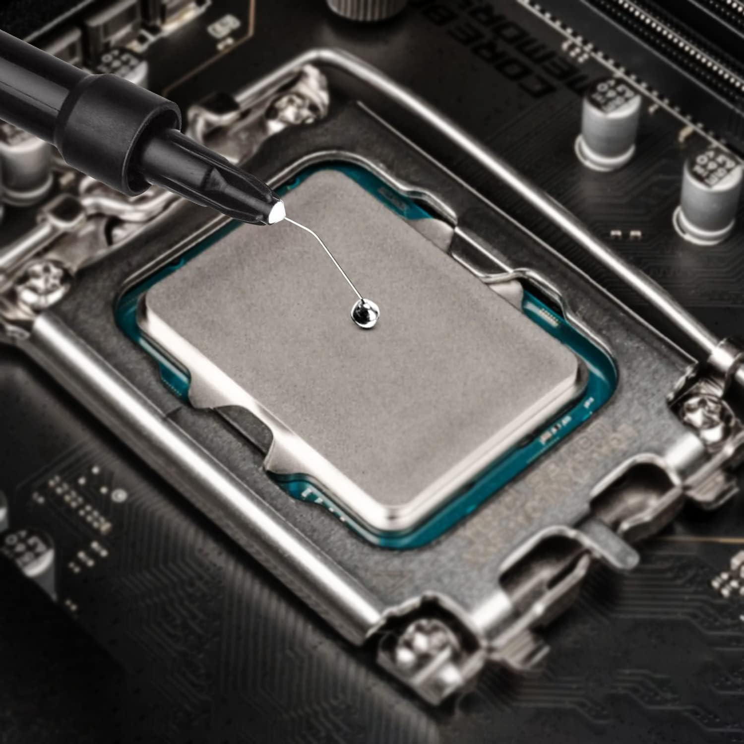 Thermal Grizzly Conductonaut Extreme Thermal Grease - 1 Gram Liquid Metal Thermal Paste for Cooling the CPU, GPU (Conductonaut Extreme 1G Combo) Made in Germany image number 1