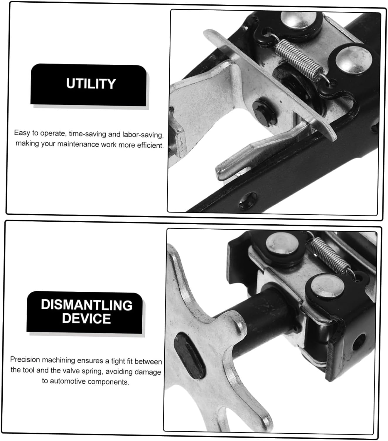 Anneome Automotive Valve Spring Compressor Tool Engine Repair Spring Clamp for Efficient Maintenance Precision-Machined for Versatile Design for Mechanical Tasks image number 4