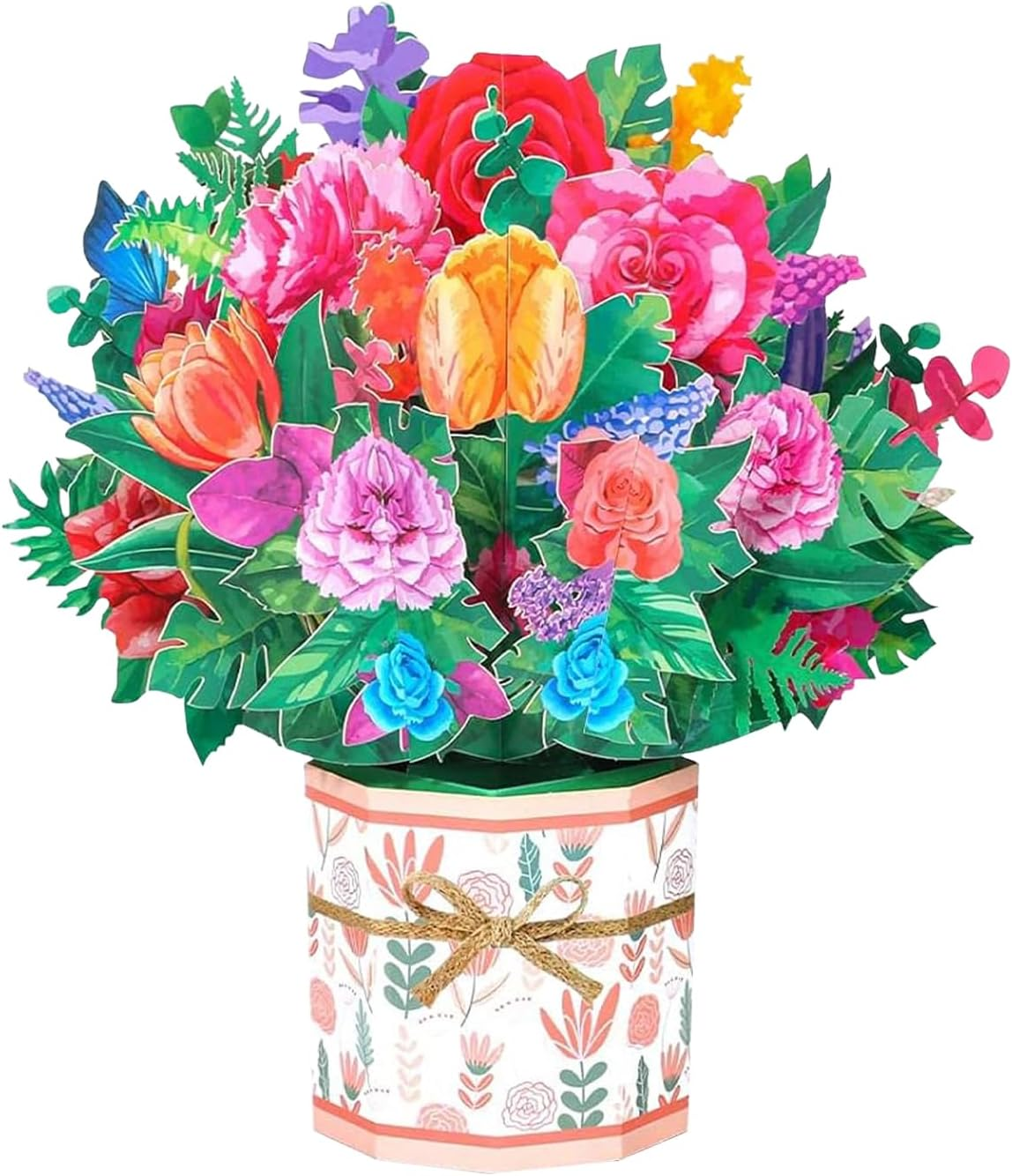 Funny Happy Birthday Pop up Card, Sweet 3D Birthday Gift Box for Adults and Kids with Envelopes, Unique Handmade Foldable Celebration Cards for Daughter, Son, Mom, Dad, Friend