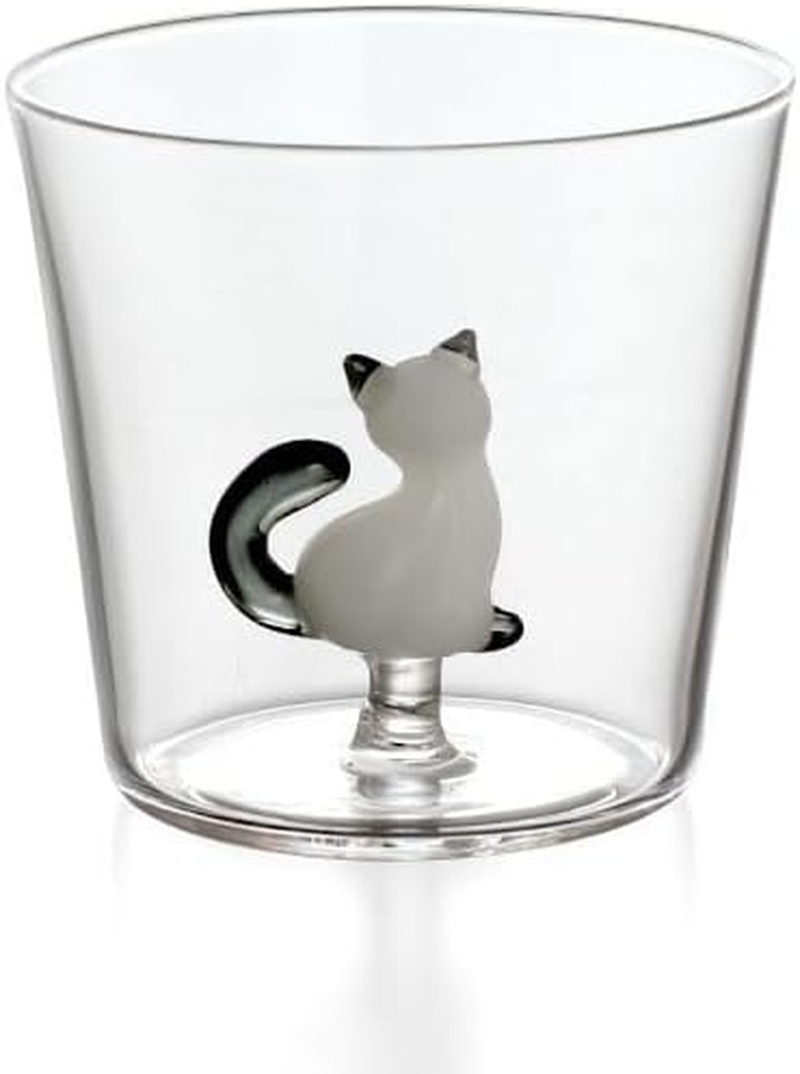 ICHENDORF Tumbler Cat White Cat with Smoke Tail 0935209007-CN image number 5