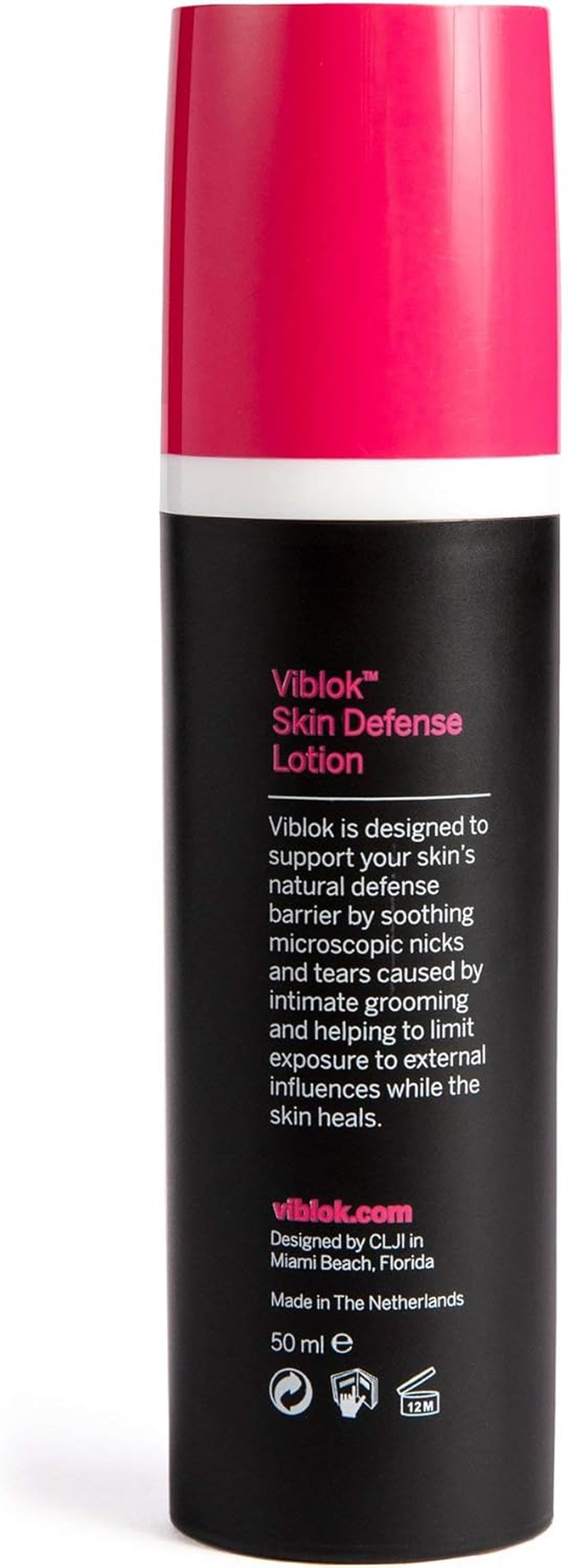 VIBLOK Skin Defense Post-Shave Lotion, 100% Non-Toxic and Hypoallergenic, 1.7 Fluid Ounces image number 4