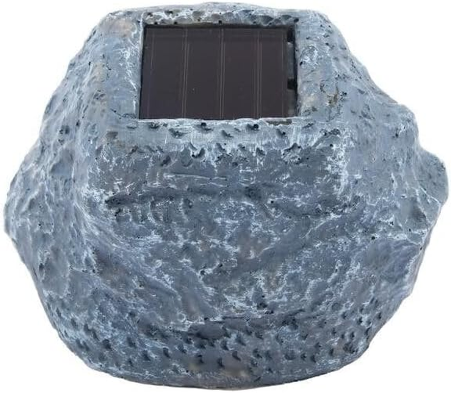 2PCE LED Solar Rock Spot Lights Weatherproof Cool White 56 X 75Mm image number 1