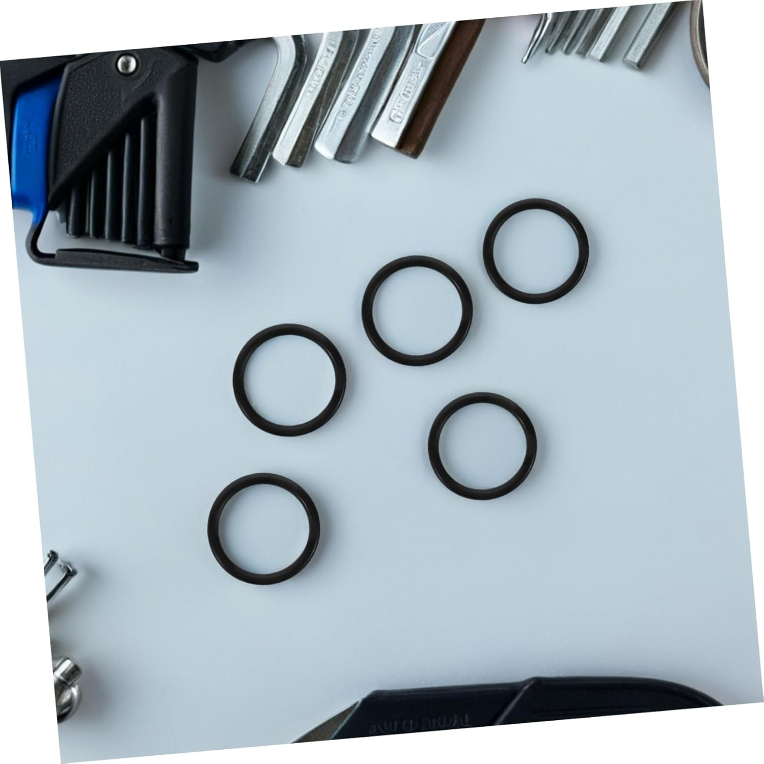 Alipis 6Pcs Hydraulic Jack Oil Seal Jack Repair Tools for Hydraulic Seal Repair Tool Car Parts Automotive Part Floor Fittings for Car image number 5