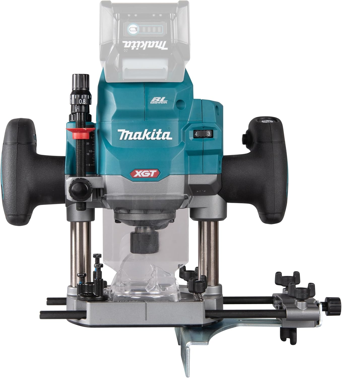 Makita RP001GZ Cordless Router 40 V Max. (Without Charger and Batteries) image number 5
