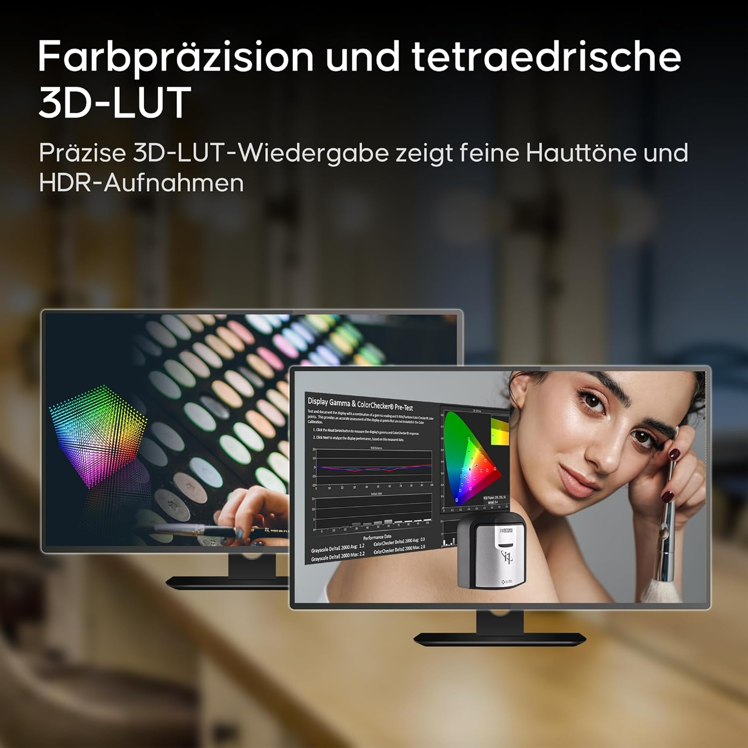 Osee G7 Pro 7 Inch Touch Screen Camera Monitor, 3000 Nits HDR Field Monitor with Camera Control, Touch to Focus DSLR Monitor with 3G-SDI 4K HDMI In/Output, 3D LUT, New User Interface