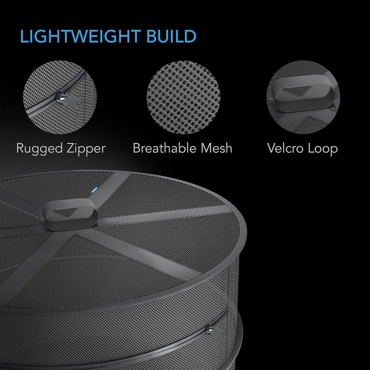 AC Infinity Herb Drying Rack, 6-Layer Hanging Mesh Net for Plants, Seeds, and Buds, 24" Diameter Fit in Grow Tents Closets Hydroponics image number 6