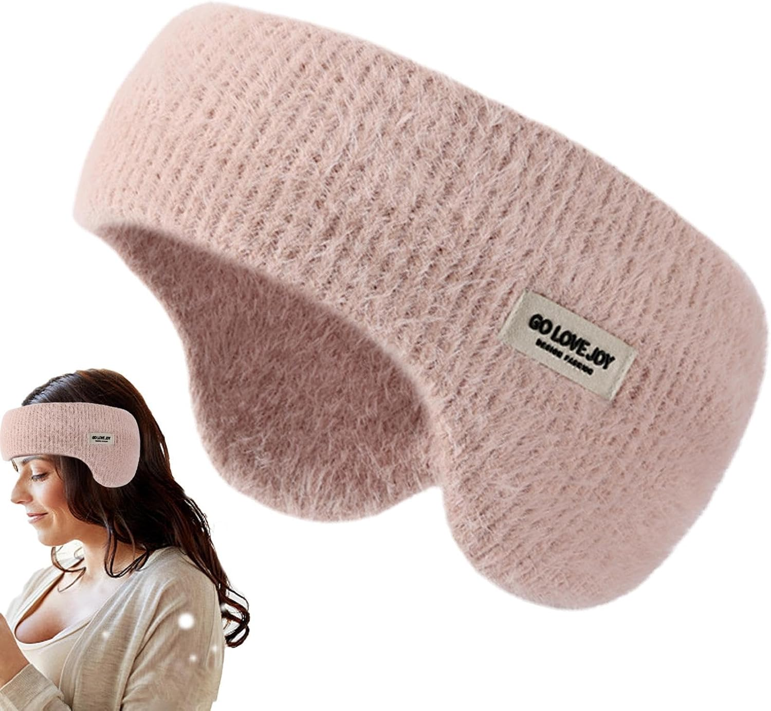 Soundproof Earmuffs for Sleeping, Noise Cancelling Ear Muffs, Noise Cancelling Sleep Headband, Ear Muffss for Sleeping, Winter Warm Soundproof Earmuffs, Portable Ears Muffs for Working, Napping