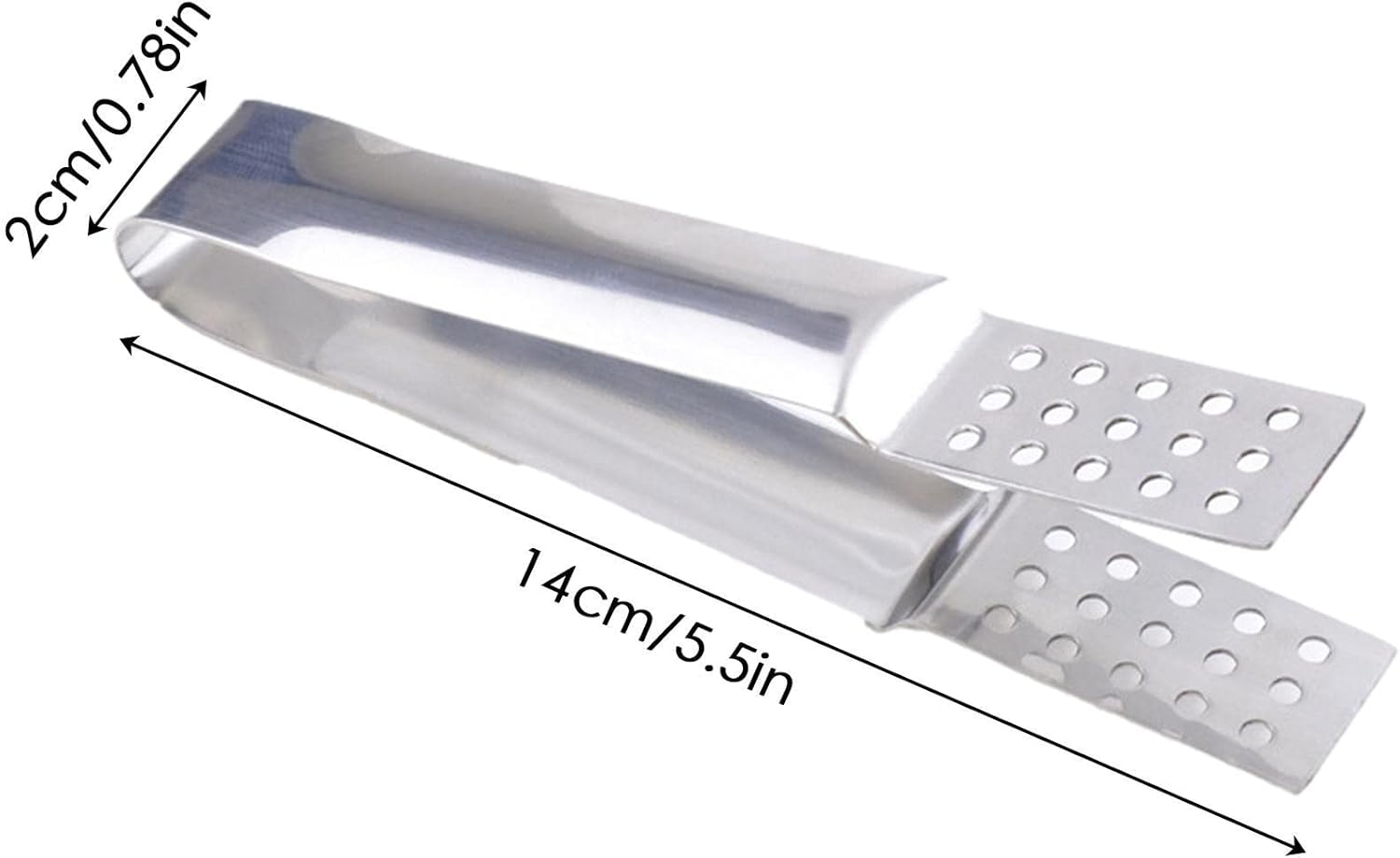 Tea Bag Squeezer,Stainless Steel Tea Bag Tongs - Tea Infuser Tea Bag Strainer Clips Herb or Sugar Kitchen Bar Tool Tea Small Food Clip Tool Pochy image number 6