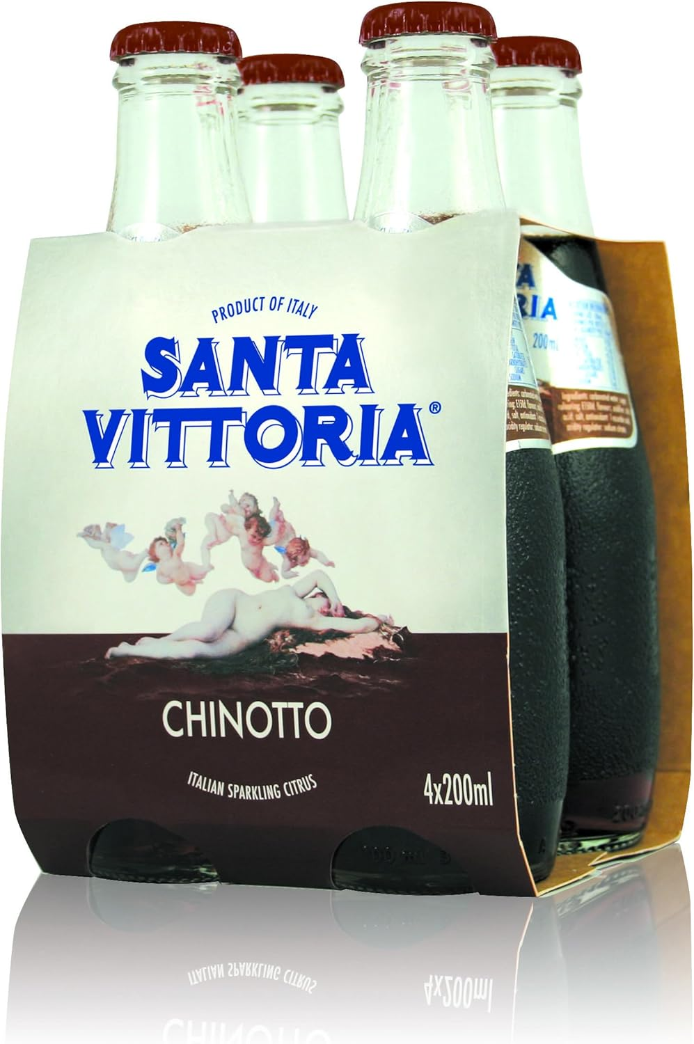 Santa Vittoria Italian Soda Chinotto, 24 X 200Ml. Chinotto Citrus Flavour, No Added Preservatives. image number 4
