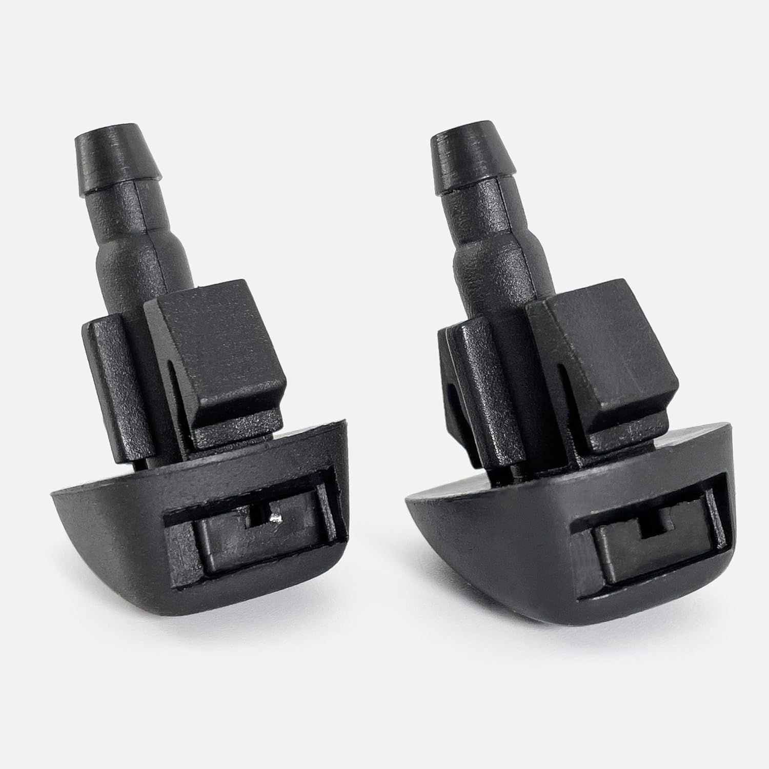 Click&Fit Windscreen Washer Nozzles Compatible with Mazda CX-5, CX-9, Mazda 3, 6 from 2013 to 2018 &ndash; Windshield Wiper Sprayers Jet Kit Replaces KD45-67-510, 2Pcs