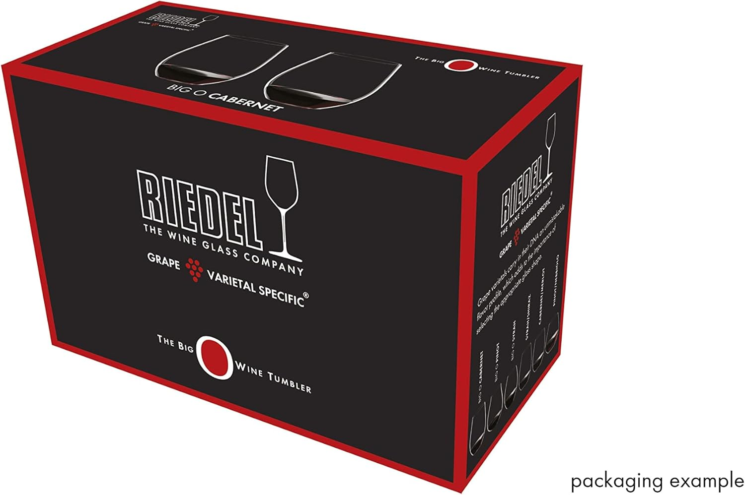 Riedel O Wine Tumbler Cabernet/Merlot, Set of 2 -,Clear image number 2