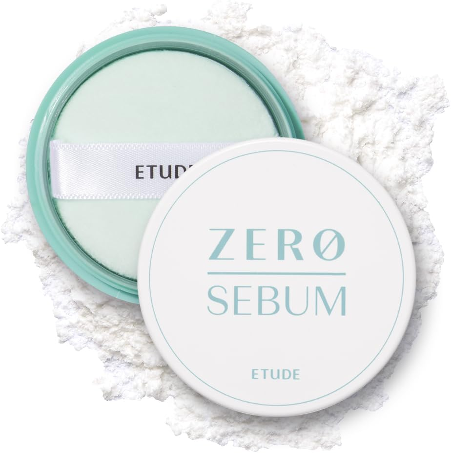 ETUDE Zero Sebum Drying Powder 4G (23AD) | Lightweight Oil Control No Sebum Loose Face Powder with 80% Mineral | Long Lasting for Setting or Foundation Makes Skin Downy, Korean Makeup, Kbeauty image number 6