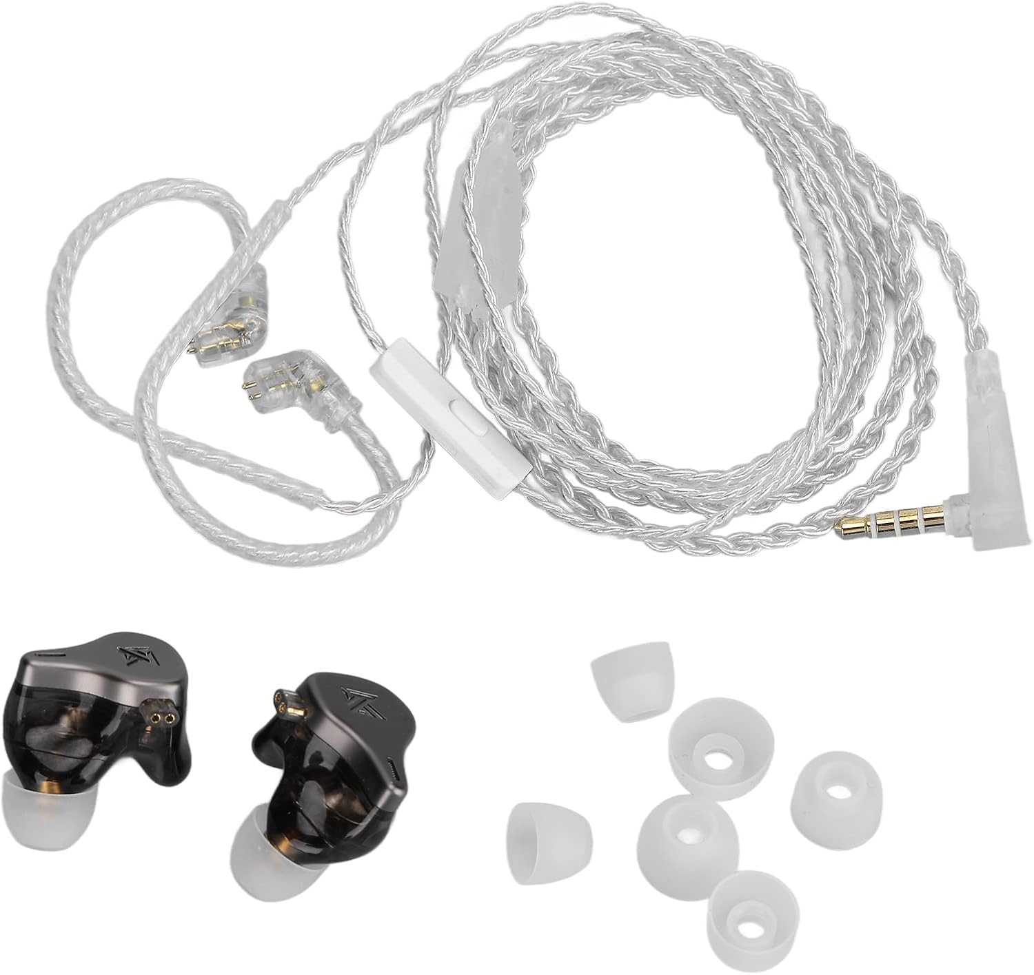 OVAQUIXI DQ6 Wired Earphones, Zinc Alloy, Hifi Stereo Sound, Clear Voice, Deep Bass, Gaming Music, Compatible with 3.5Mm Devices image number 5