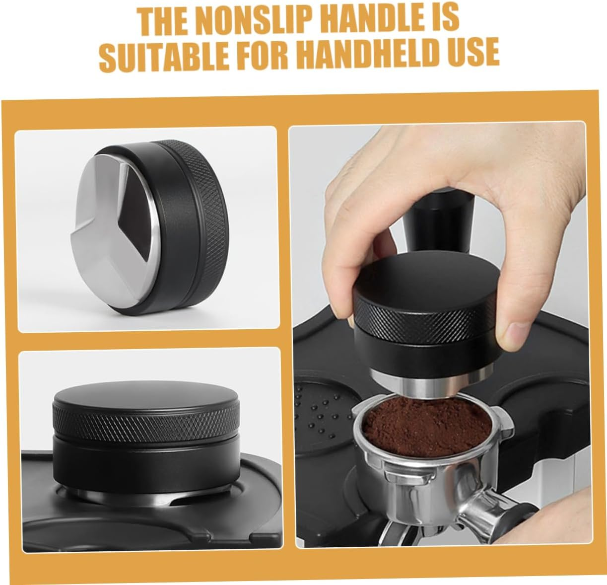 GARVALON Espresso Coffee Dispenser Leveler Bean Tampers Supplies Tools Maker Press Distributor Accessory image number 6