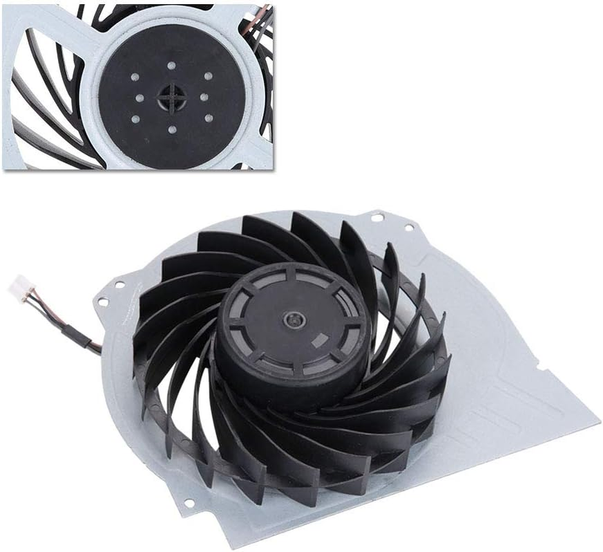 Bewinner Internal CPU Cooling Fan Cooler Portable Internal Cooling Fan for Repair Part for Pro 7000-7500 -1100 Game Console