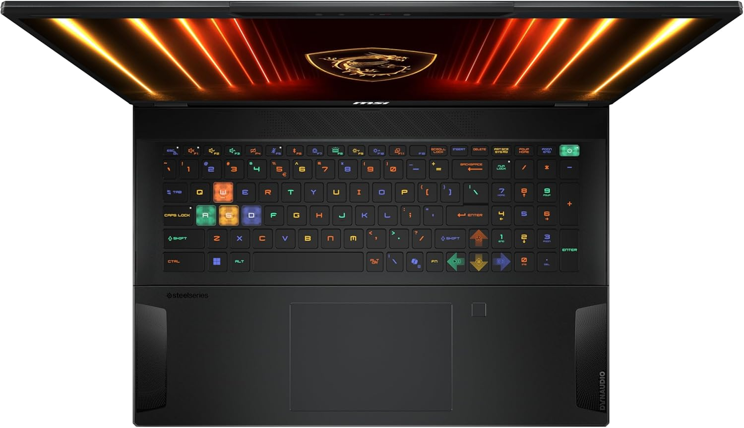 MSI Stealth A18 AI+ A3XWJG-014AU, 18' UHD+ Miniled 120Hz Gaming Laptop, AMD Ryzen AI 9 HX 370, 64GB DDR5, 2TB SSD, NVIDIA Geforce RTX 5090, Windows 11 Pro, Midnight Black