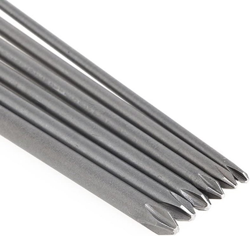 Yakamoz Screwdriver Bits Set, 6Pcs 1/4 Hex Shank Magnetic Cross Phillips Electric Screw Head Screwdriver Bits Set Power Tools | 5.9-Inch Length - 8Pcs/ 75Mm image number 6