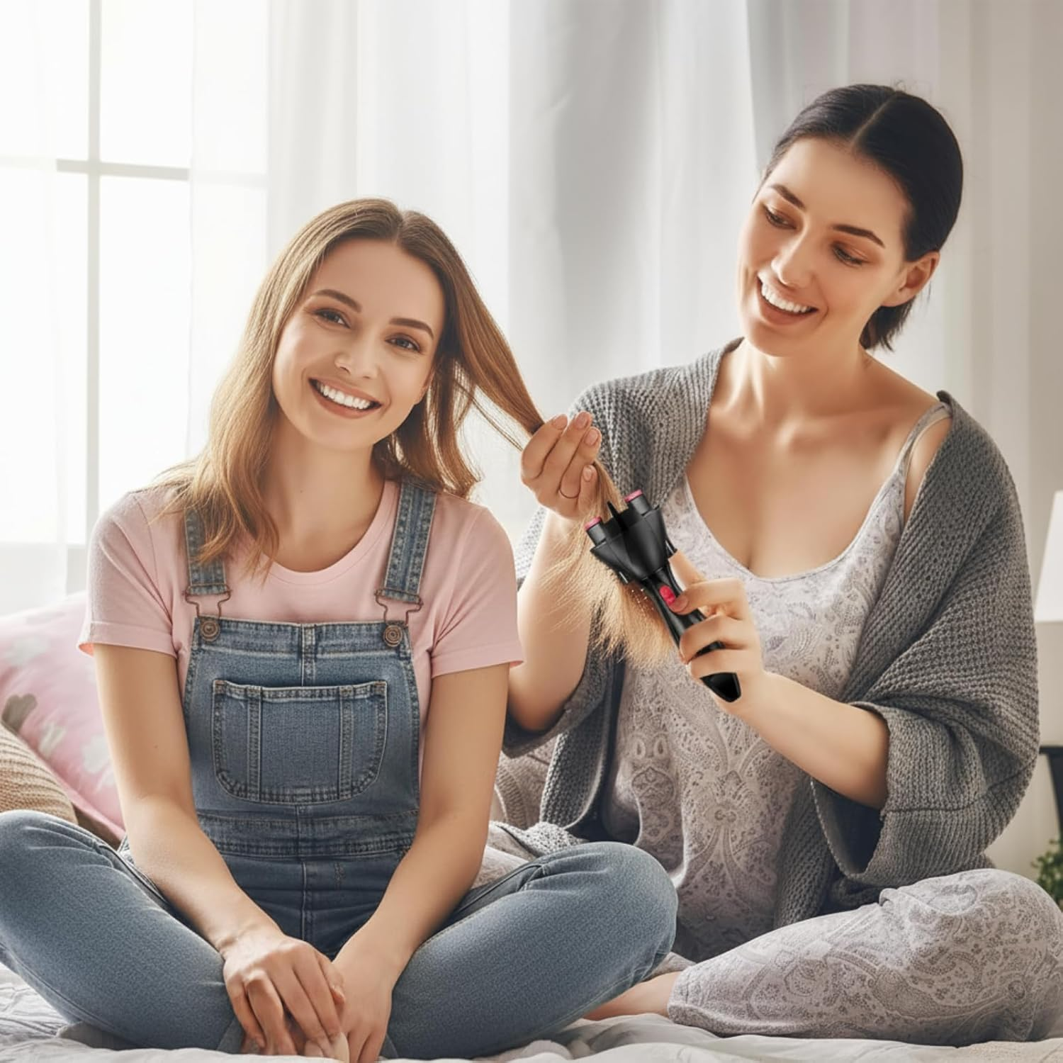 Gisafai Automatic Hair Braider and Twister - Electric Auto Braiding and Styling Tool, French Dreadlock Braid Maker for Women'S and Girls' Hairstyles (Battery Operated) image number 6