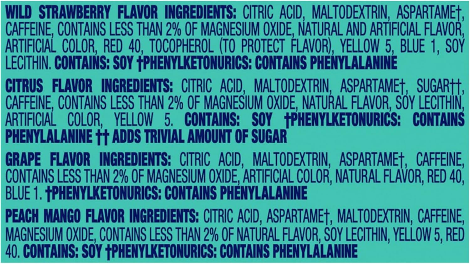 Crystal Light Energizing Variety Pack, 44 Ct. On-The-Go Packets