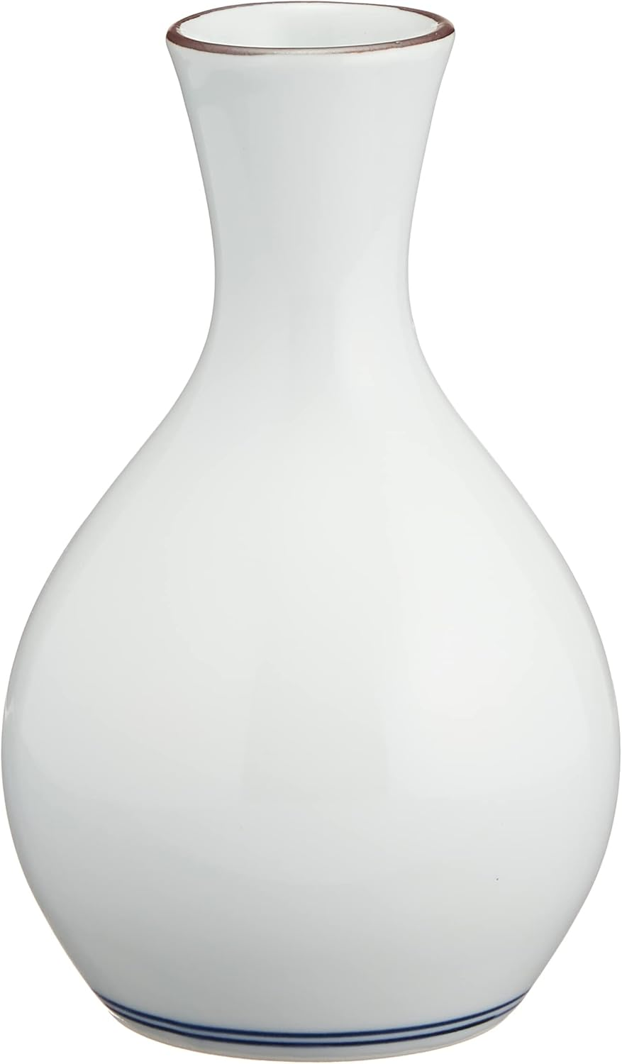 Hasami Ware 99586 Tokuri Sake Capacity: Approx. 6.1 Fl Oz (175 Ml), Manryo Pattern, Dishwasher Safe, Made in Japan image number 5