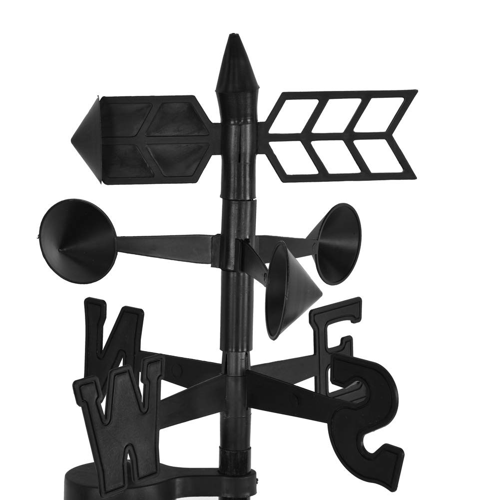 3 in 1 Weather Station Measurer with Rain Gauge, Wind Indicator for Outdoor Garden image number 1