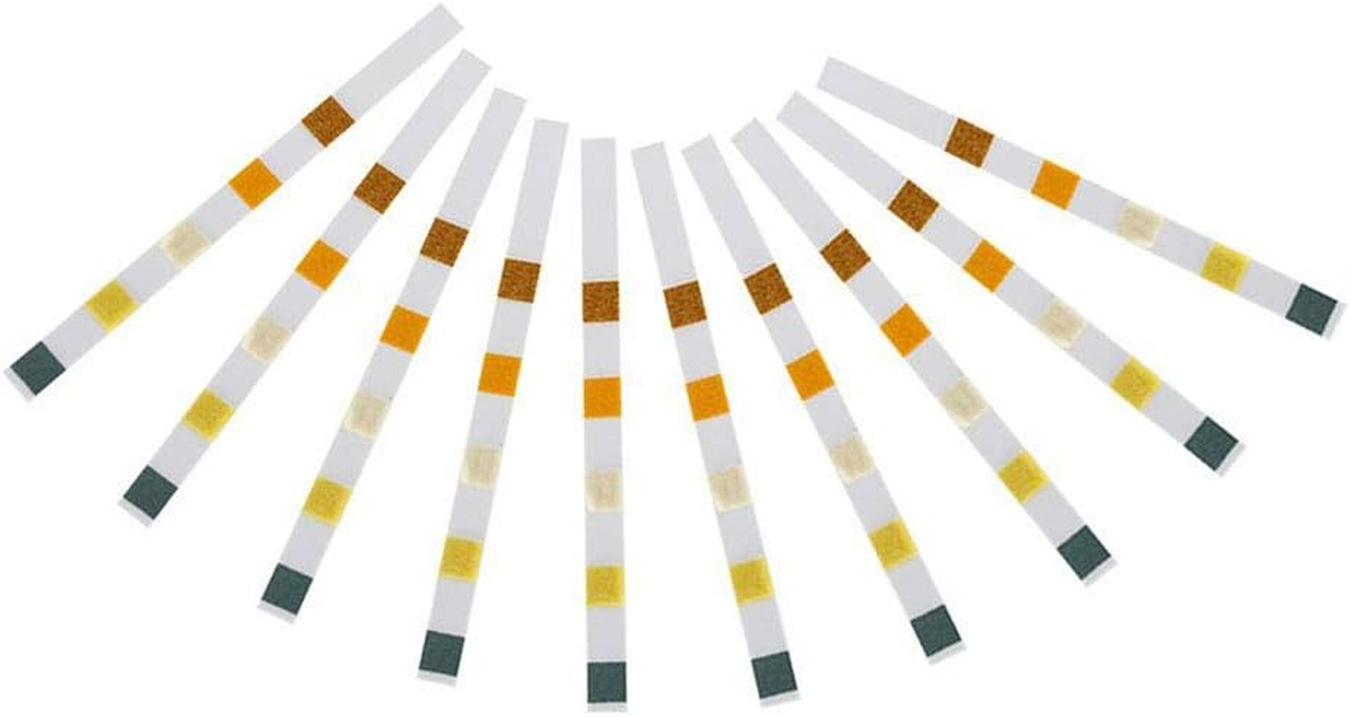 Staright 5 in 1 Pool Test Strips - Chlorine, Ph, Alkalinity, Hardness, Cyanuric Acid - 50Pcs image number 1