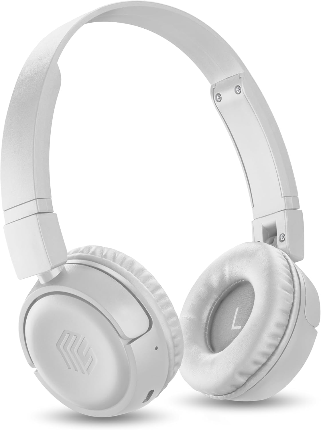 ADSE Music Sound - VIBED - Bluetooth Headset with Rotating and Folding Ear Pads - Padded Headband for Maximum Playtime 35 Hours - Grey image number 3