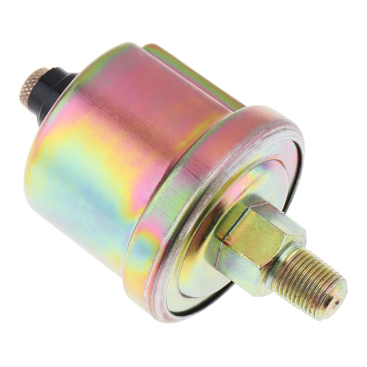 Drisentri Oil Pressure Gauge Kit, 2" 52MM 12V 0~100PSI Universal Colorful LED Digital Oil Press Pressure PSI Gauge with Oil Pressure Sensor image number 3