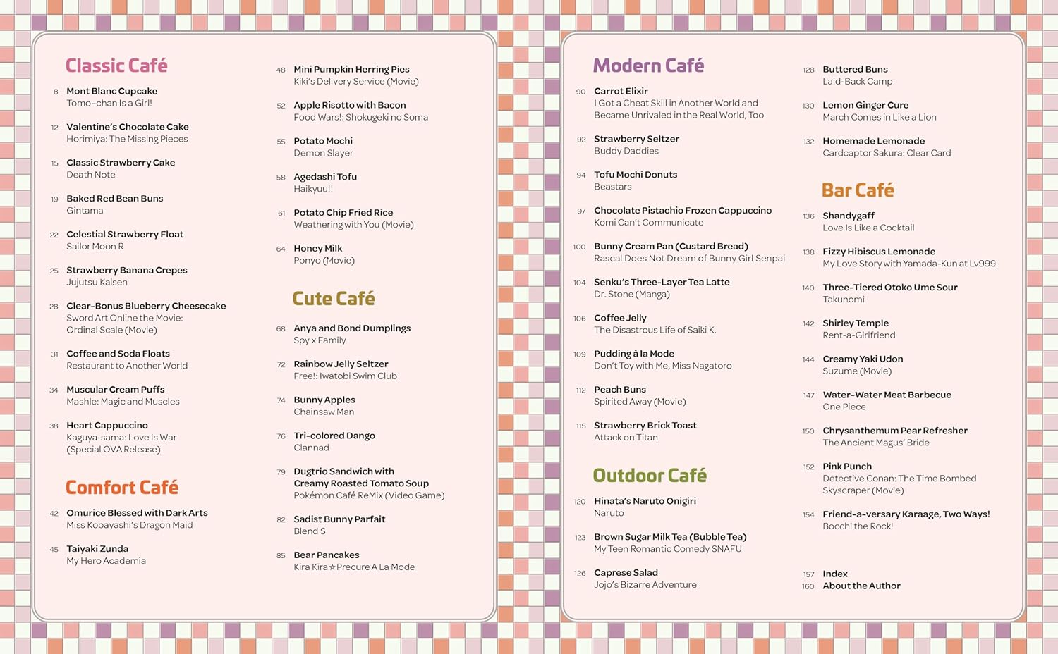 The Anime Caf&eacute;: 50 Iconic Treats, Snacks, and Drinks from Your Favorite Anime image number 1