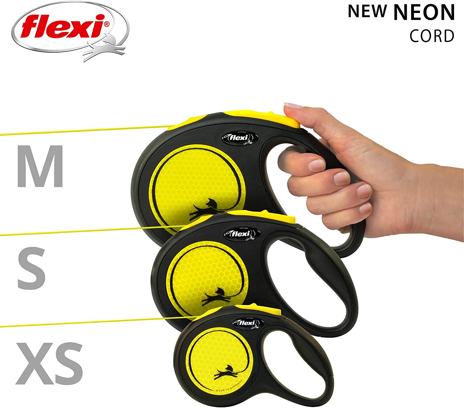 Flexi Neon Cord Retractable Lead image number 2
